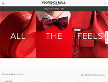 Tablet Screenshot of florencemall.com
